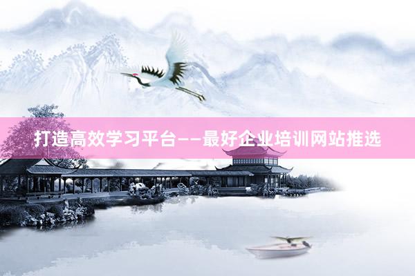 打造高效学习平台——最好企业培训网站推选